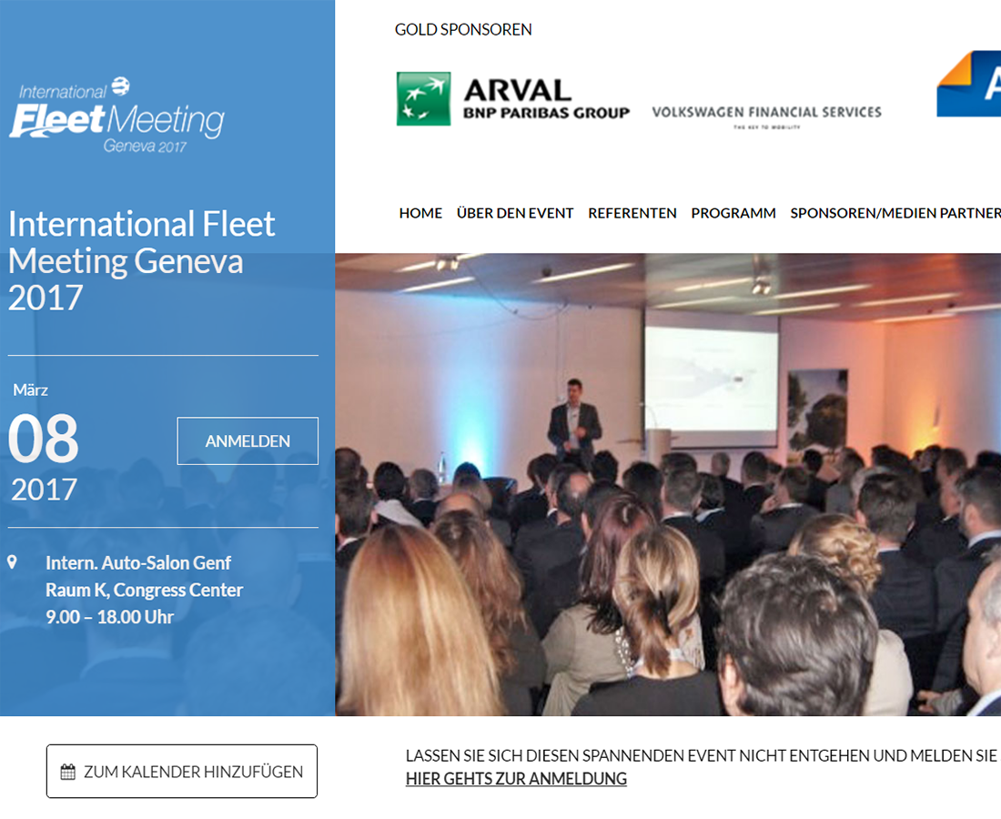 A&W Events International Fleet Meeting Geneva