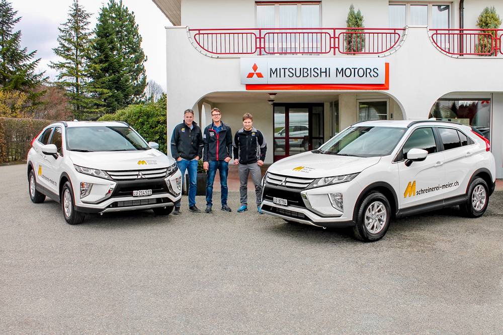 Schreinerei Meier AG aus Zell (LU) setzt auf den Eclipse Cross