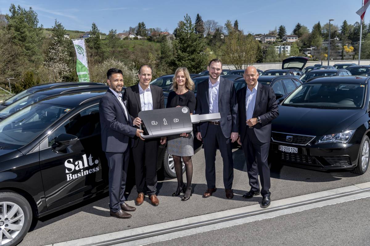 Salt gibt mit Seat Gas