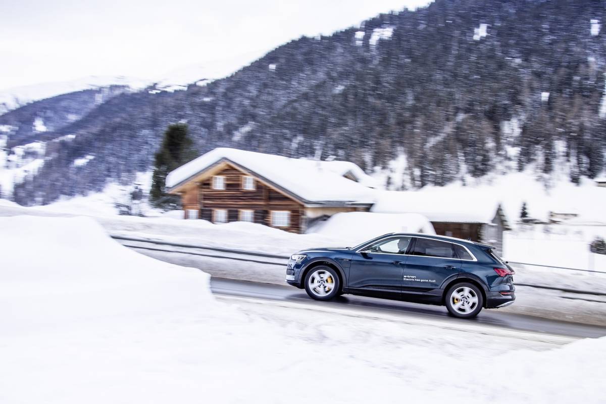 Audi elektrisiert Weltwirtschaftsforum in Davos