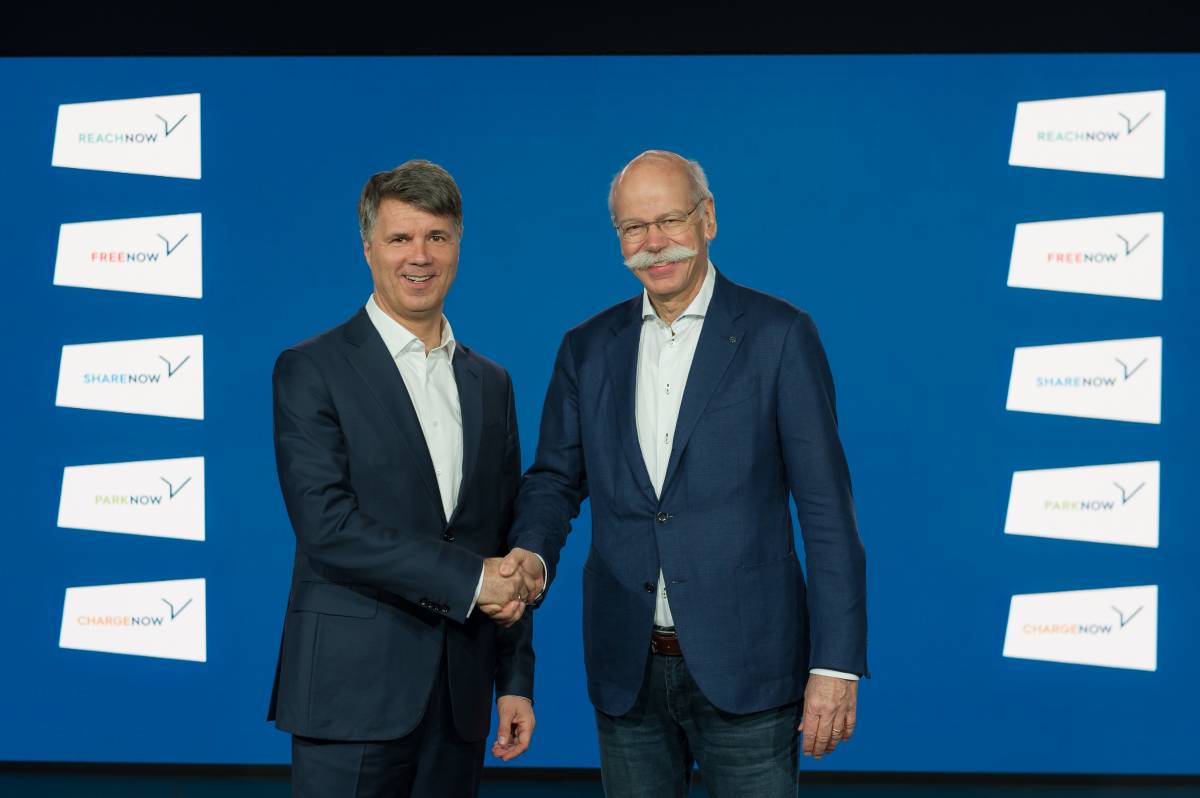 Daimler und BMW legen ihre Mobilitätsdienste zusammen
