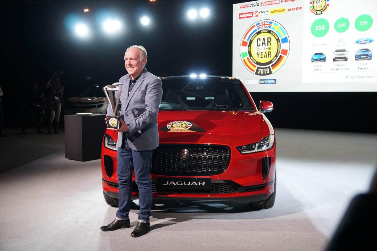 Jaguar I-Pace zum «Car of the Year 2019» gewählt