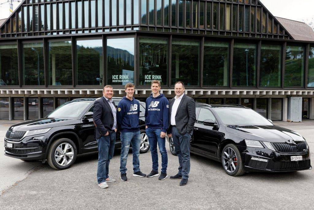 Škoda wieder Mobilitätspartner des HC Davos