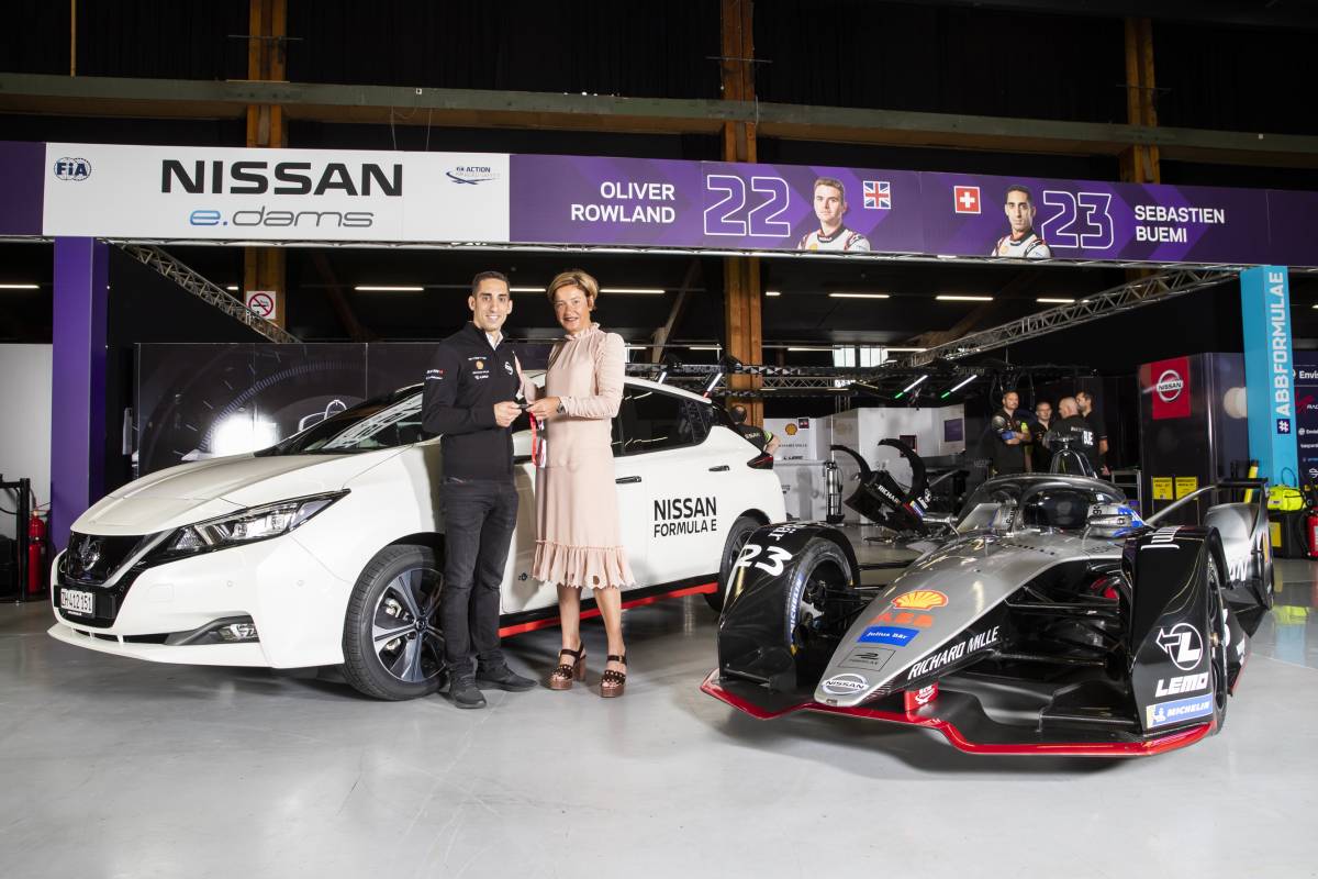 Buemi neuer Markenbotschafter für Nissan Schweiz