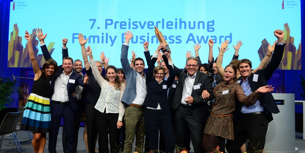 Drei Unternehmen im Finale für den Family Business Award 2019