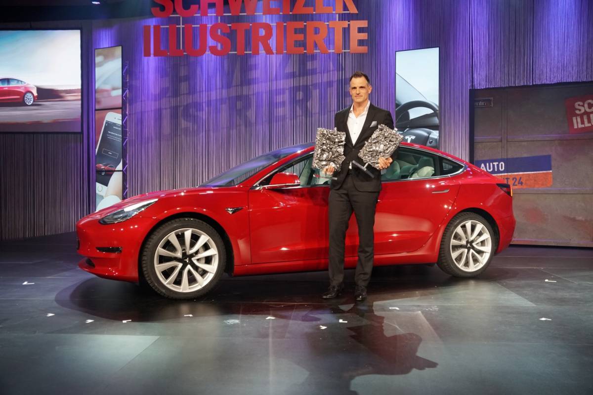 Schweizer Auto des Jahres 2020: Tesla Model 3 holt gleich drei Auszeichnungen