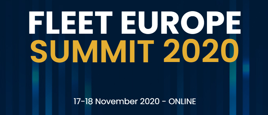 Fleet Europe Summit 2020 vom 17. bis 18. November findet online statt – jetzt anmelden!