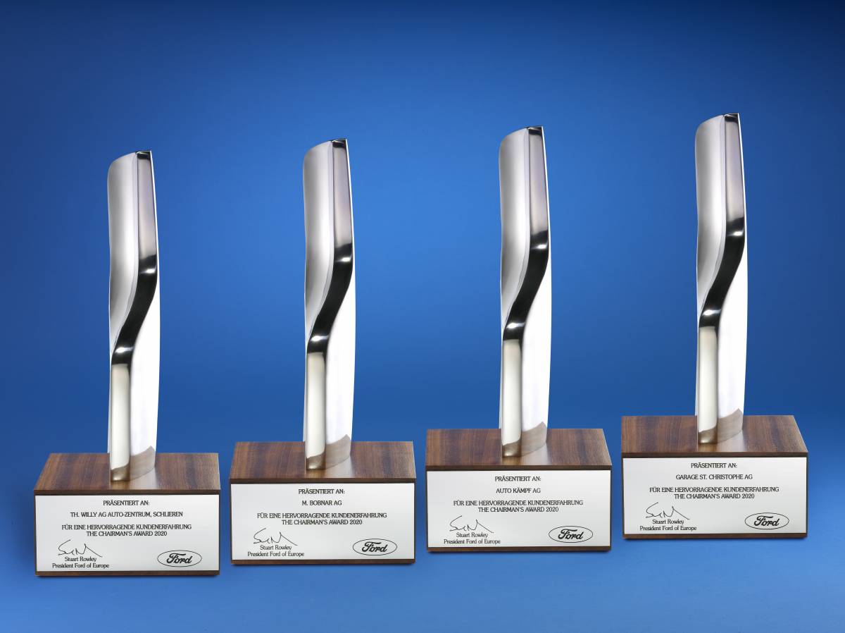 Ford kürt die besten Händler mit dem beliebten Chairman's Award
