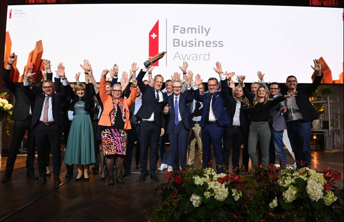 Killer Interior AG gewinnt den Family Business Award 2021