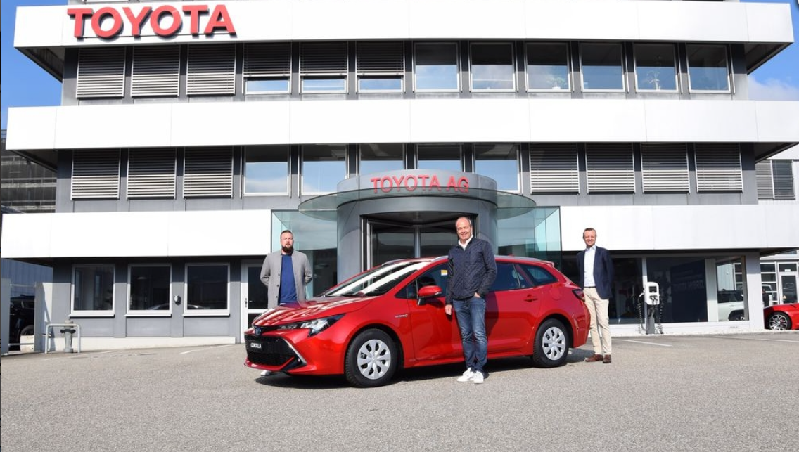 Mobility übernimmt den Toyota Corolla Hybrid in ihre Fahrzeugflotte