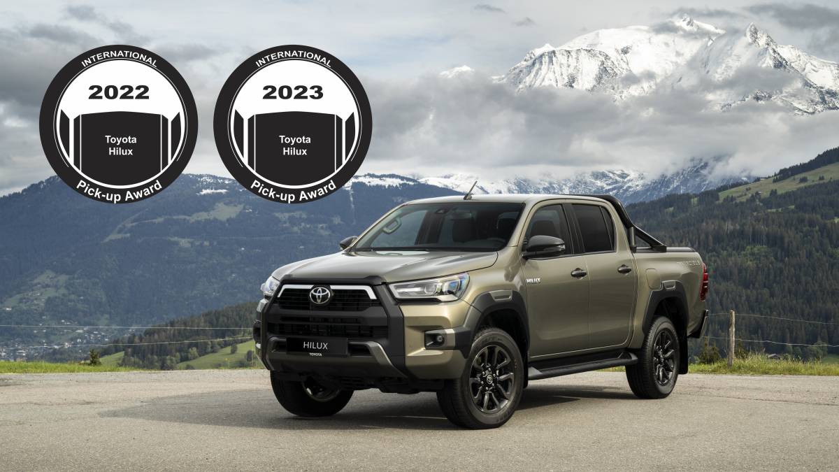 Toyota Hilux gewinnt den International Pick-up Award 2022/2023