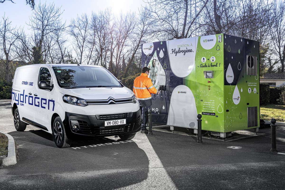 Citroën ë-Jumpy Hydrogen im Flottentest: Suez Group zieht erstes Fazit