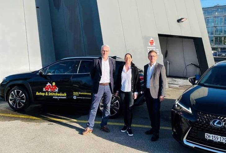 Lexus Schweiz erneuert die Flotte von Autop und Stützliwösch