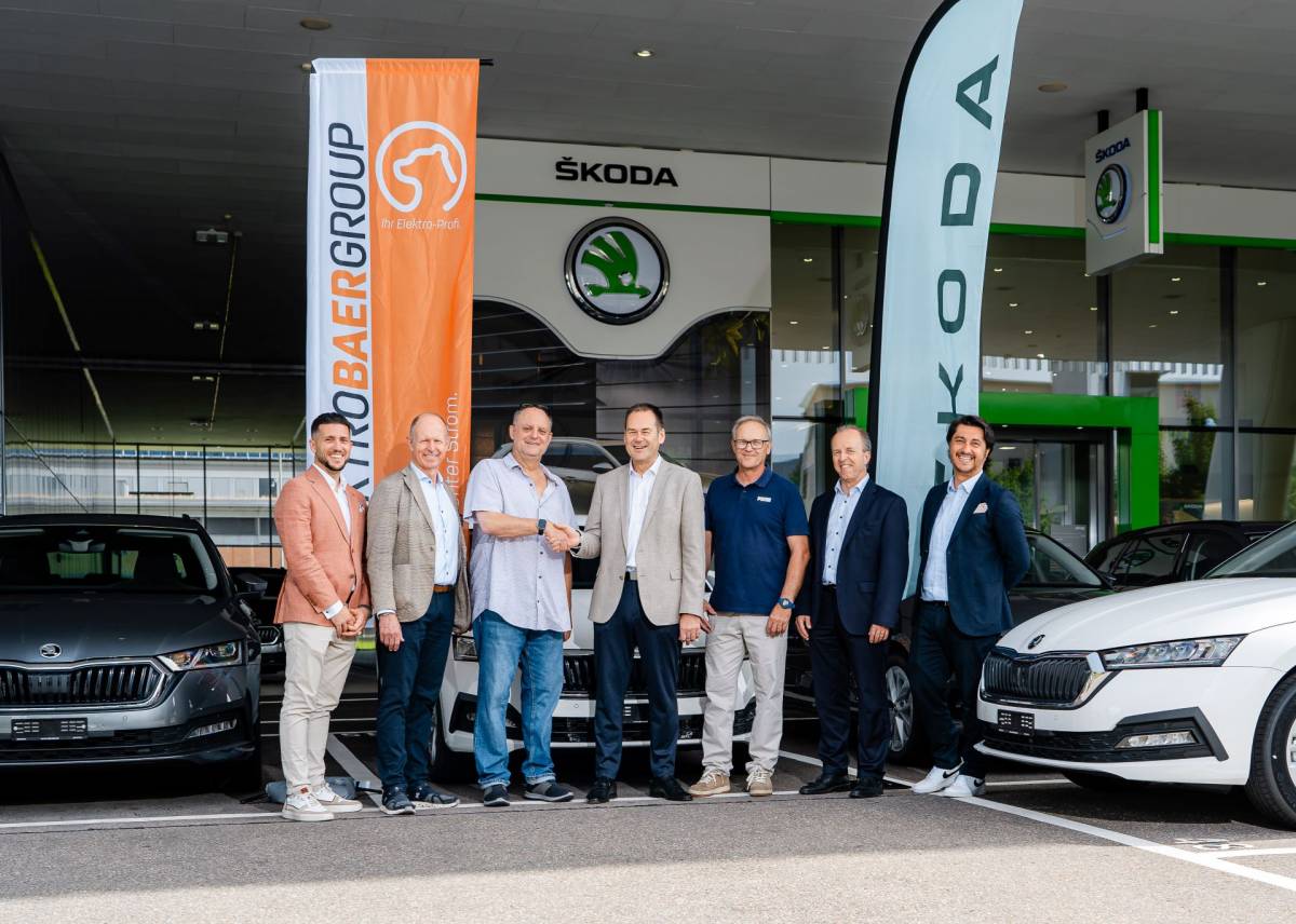 Seit 16 Jahren: Elektrobaer-Group entscheidet sich zum vierten Mal für Škoda