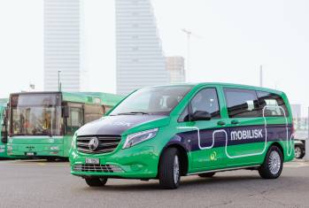 Basler Verkehrs-Betriebe und Mercedes-Benz testen On-Demand-Ridepooling-Service