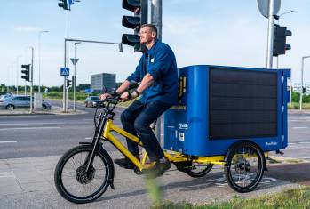 IKEA lanciert solarbetriebene Lastenvelos für die letzte Meile