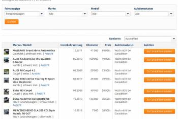 Schulterschluss zwischen AutoScout24 und Carauktion 