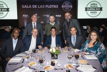 Fleet and Mobility Management Federation Europe (FMFE) an der Gala de las Flotas in Madrid