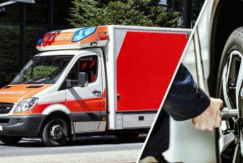 Gratis Ersatzreifen für Krankenwagen und schweizweiter Pannenservice