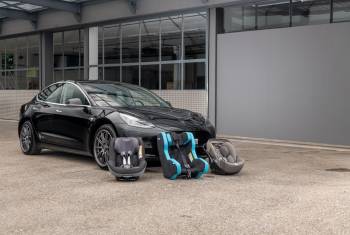 TCS Test : Kindersitze in Elektroautos