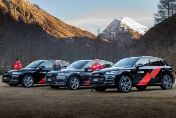Audi elektrifiziert Swiss-Ski