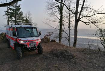 Spezialfahrzeug: Sichere Rettungen in unwegsamem Gelände