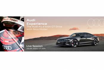 Live-Session mit Nico Müller im Audi RS e-tron GT
