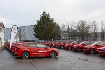 Das fahrende Büro – Hilti Schweiz setzt auf Škoda Enyaq iV