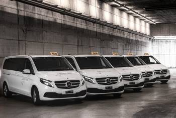 Airport Taxi Zürich erweitert die Premiumflotte mit 30 Mercedes-Benz V-Klassen